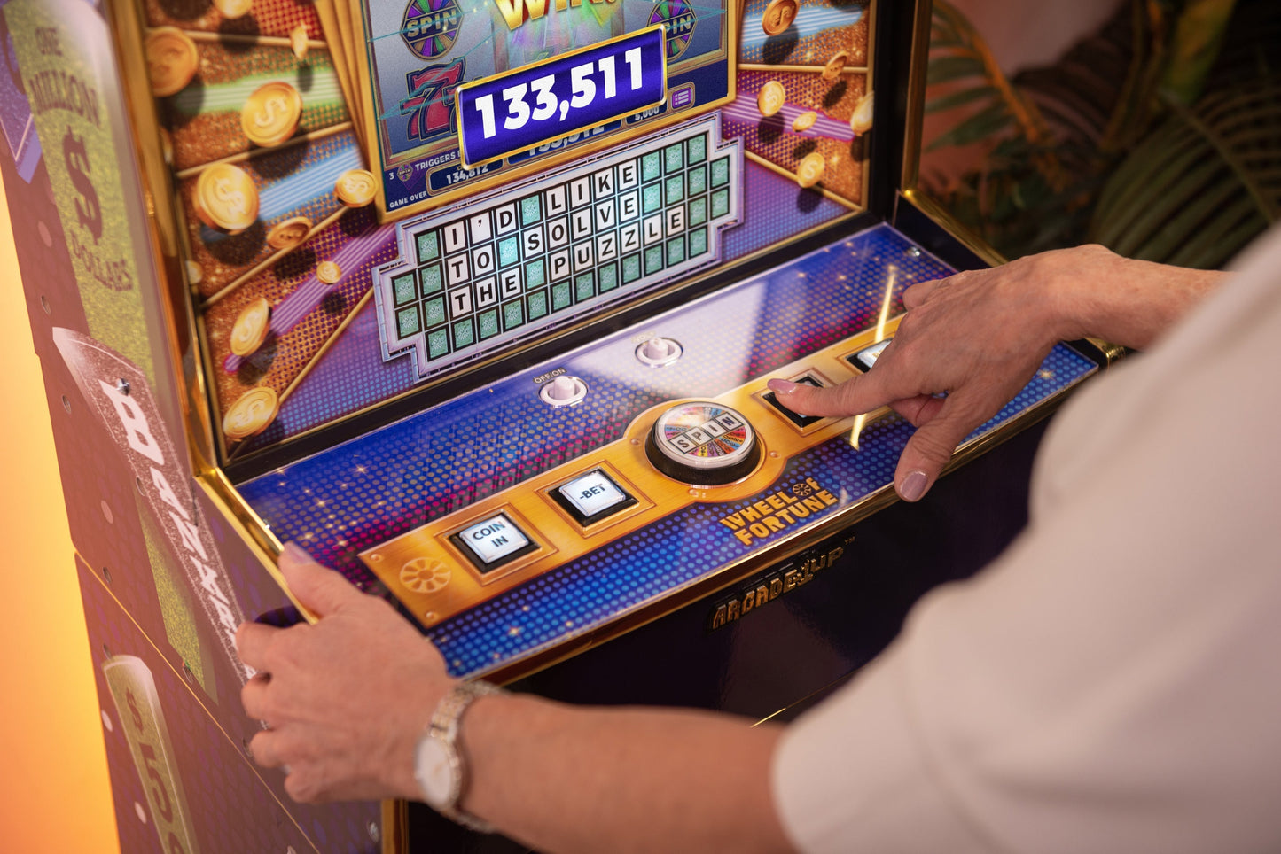 Wheel of Fortune Casinocade Deluxe Arcade Machine